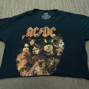 AC/DC Highway to Hell Crop Top